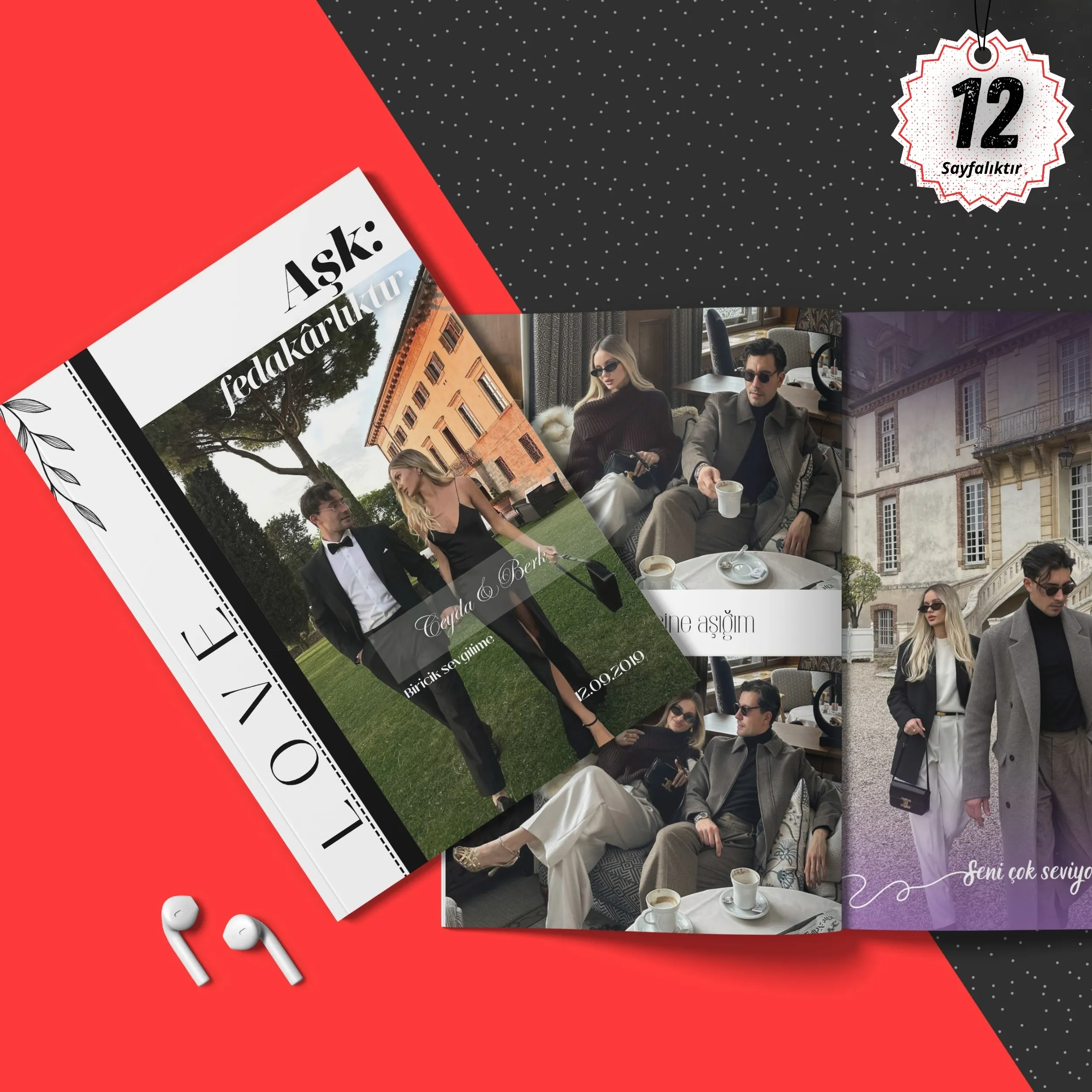 Aşk Dergisi 12 Sayfa