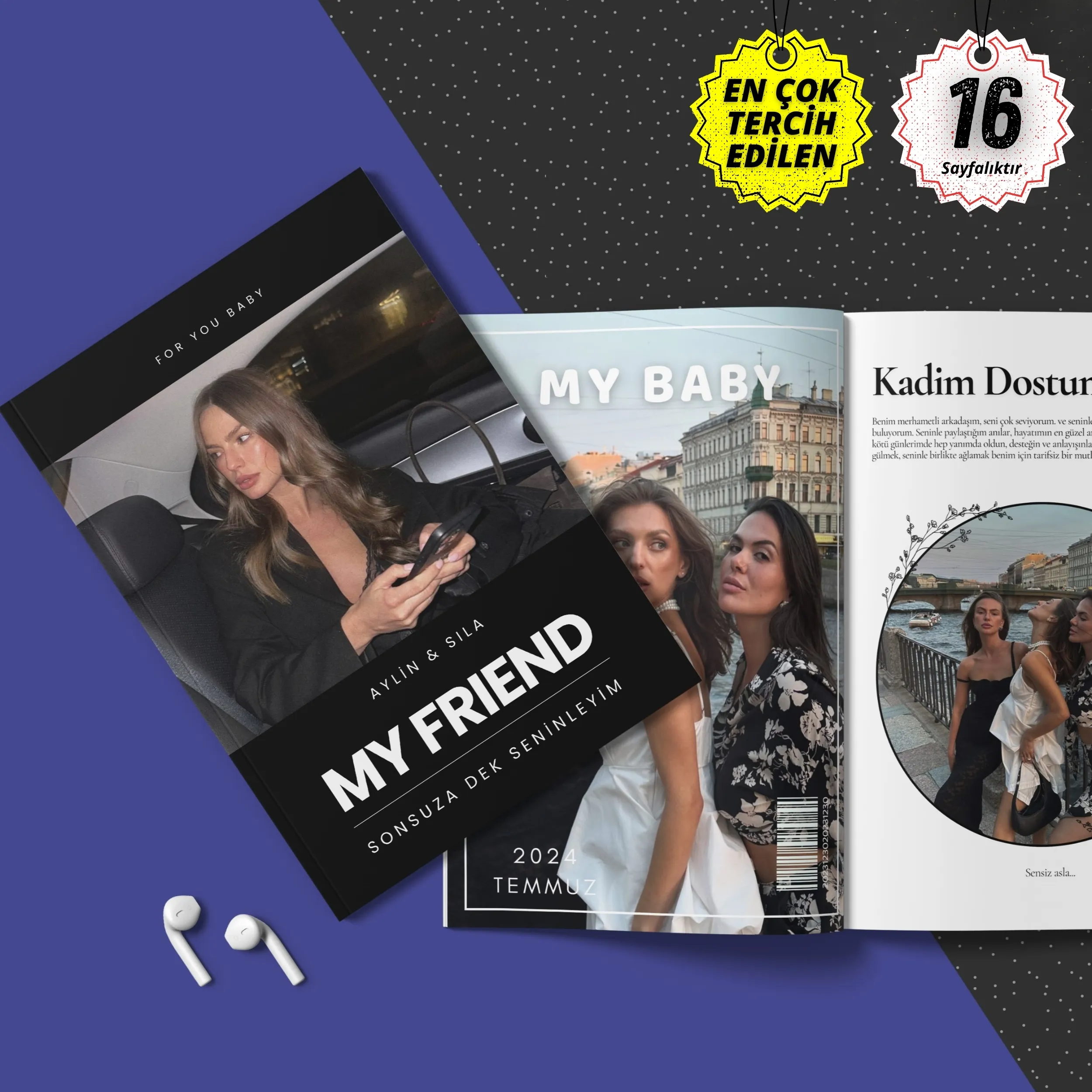 Friends Dergisi 16 sayfalık