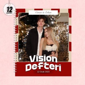 Vision Defteri 12 Sayfalık