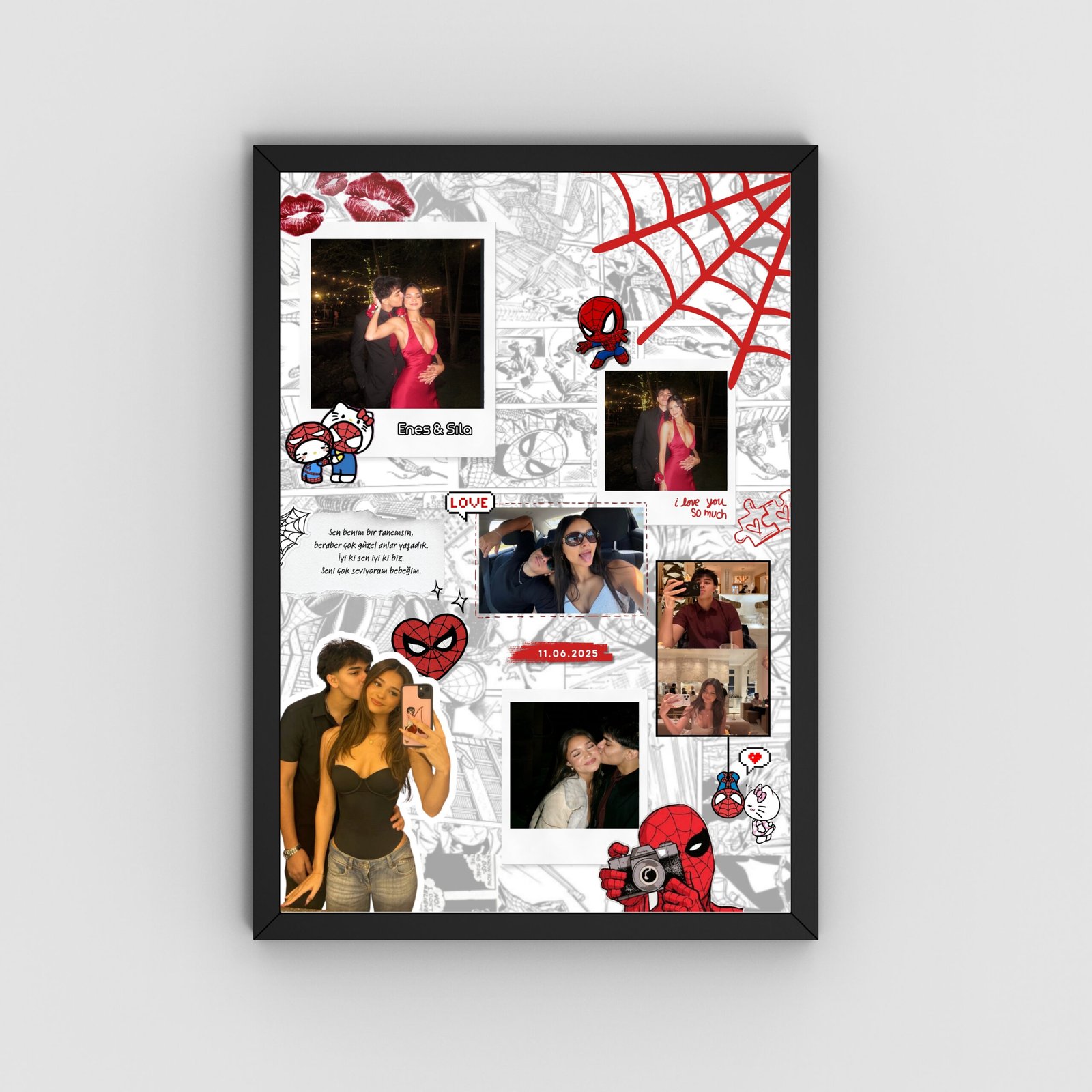Spider-Man Aşk Posteri